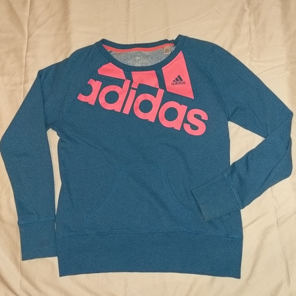 Blue and Hot Pink sweater